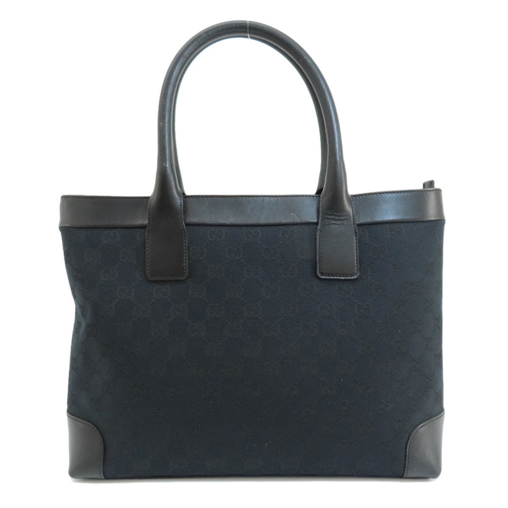 Gucci GG Handbag Black Canvas